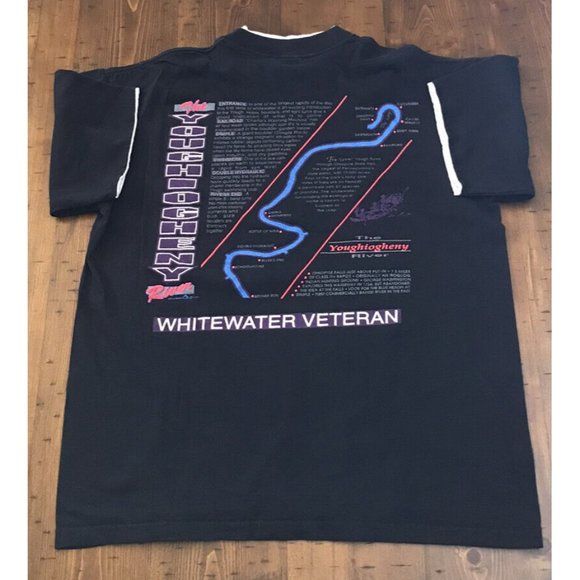 Youghiogheny River t-shirt Men’s XL Whitewater Rafting Vintage Ohiopyle PA 1992 - Picture 6 of 6